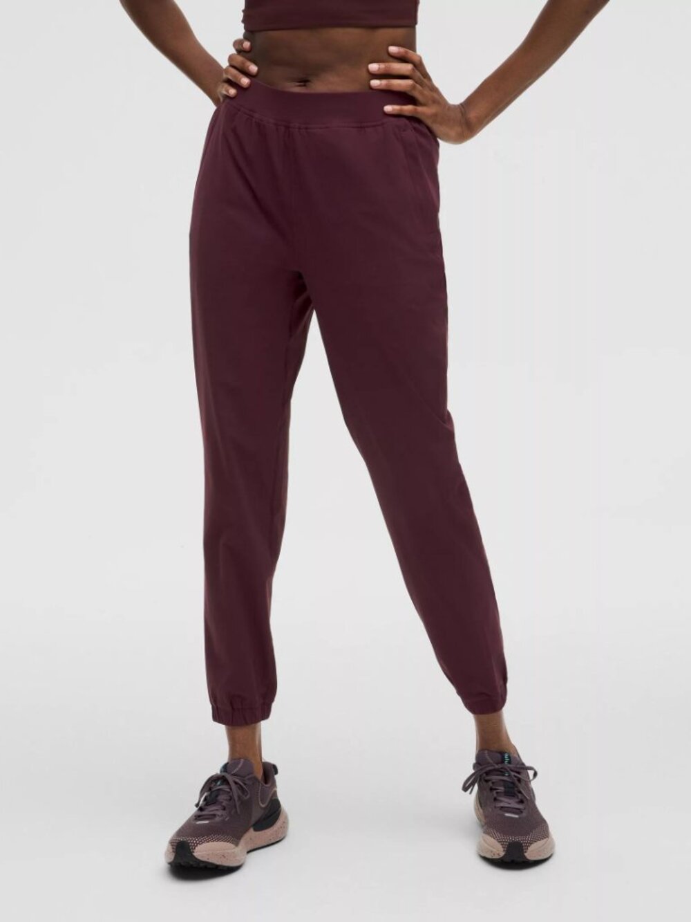 Lululemon Adapted State High-Rise Jogger Black Women's Size 10